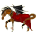 Poney pégase Pottok Gris Souris