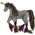 Licorne de selle Quarter Horse Bai Cerise