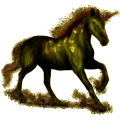 Licorne de selle Hanovrien Alezan