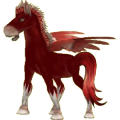 Pégase de selle Lipizzan Alezan Brûlé