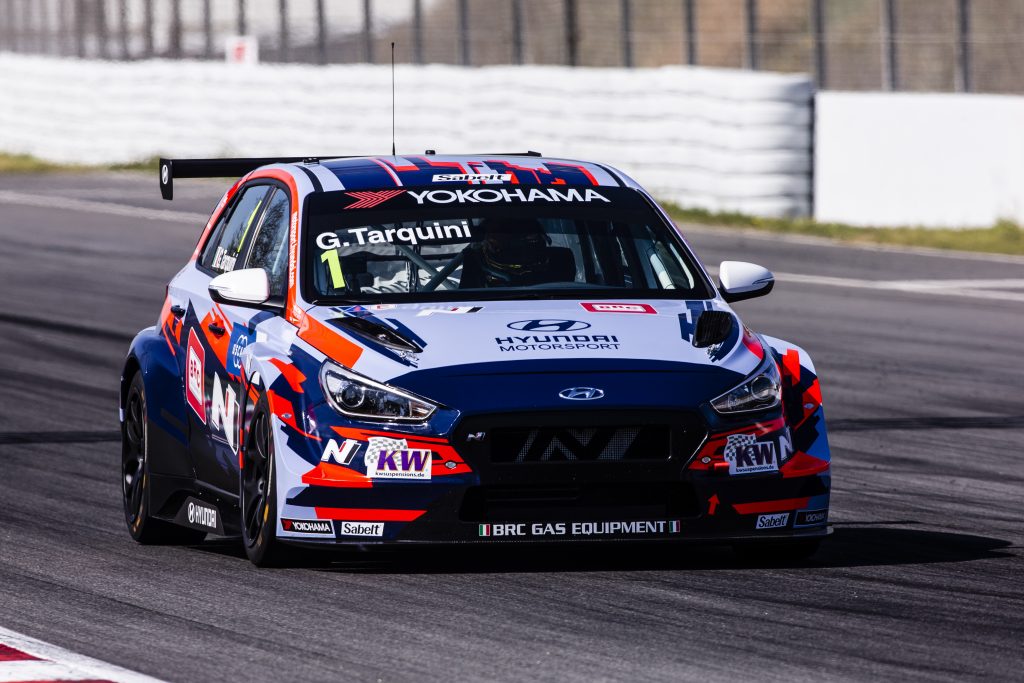 Hyundai elettrica ETCR Gabriele Tarquini