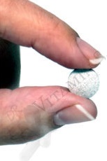 activeh2 tablet pill active h2 water hydrogen tablet pill life size