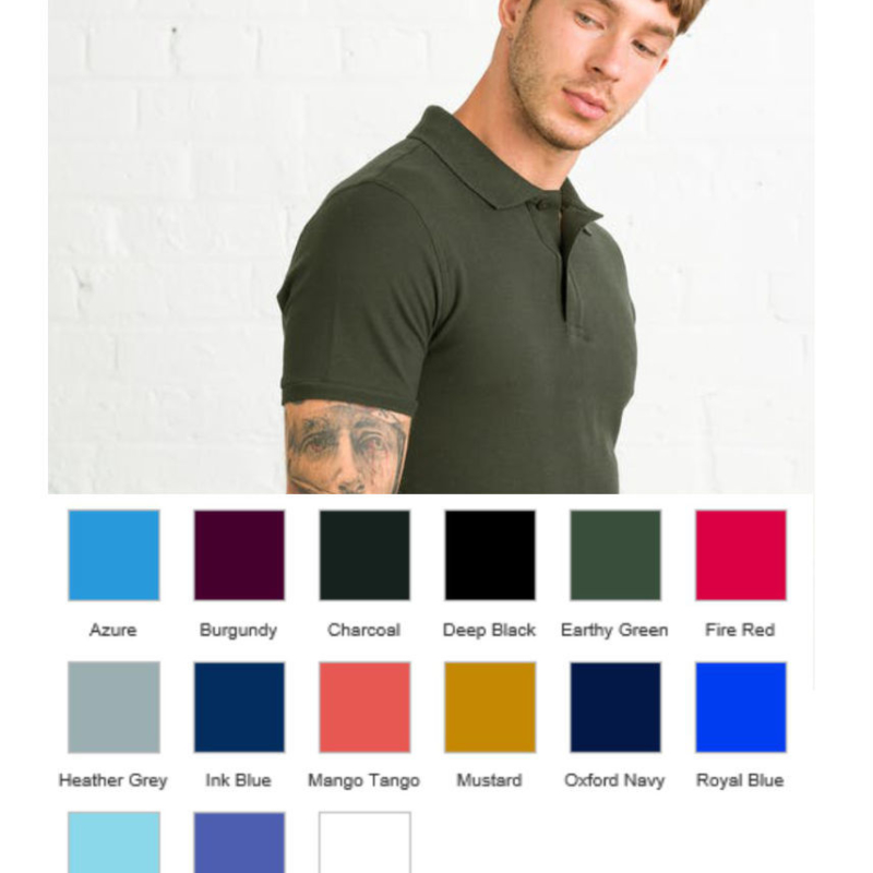 Jp100 Herenpolo Soft All Colors