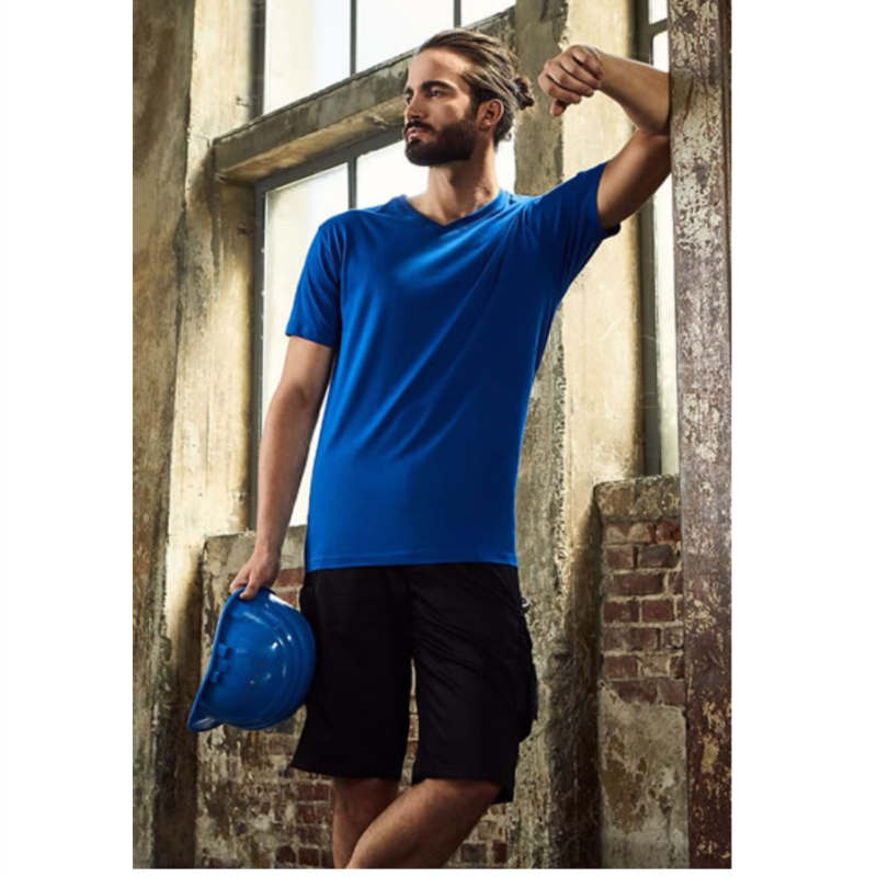 E3025 Heren T Shirt Promodoro Met V Hals