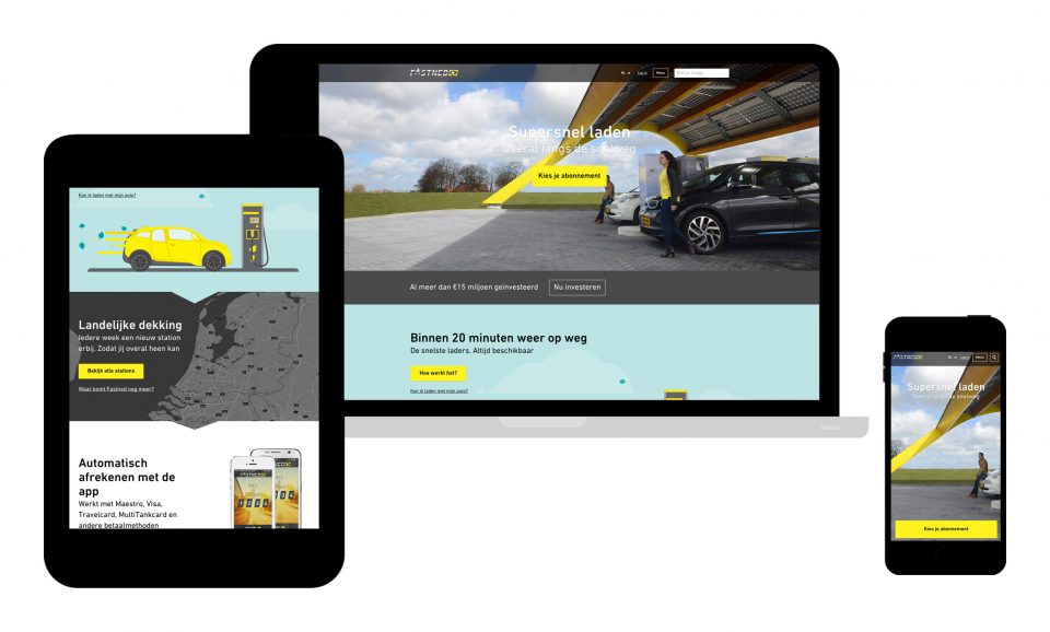 fastned website supersnel laden europees netwerk van electrische snellaad stations