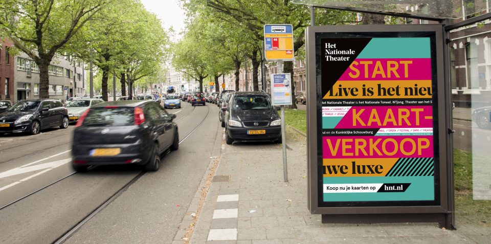 National Theatre abri campaign The Hague