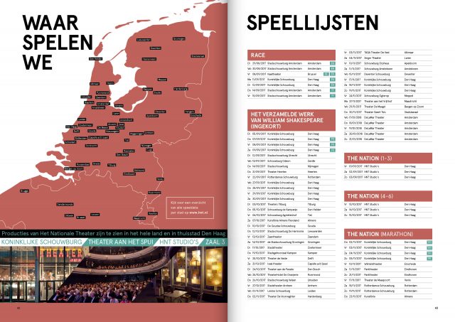 National Theater (HNT) graphic design by Grrr
