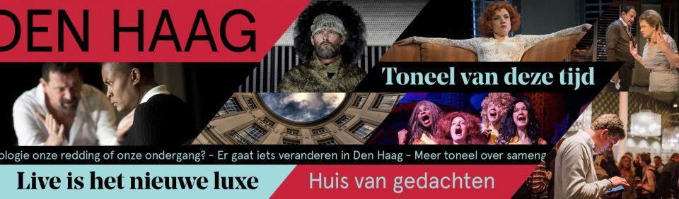 Grrr maakte voor Het Nationale Theater (HNT) branding geinspireerd op de presentatie van CNN