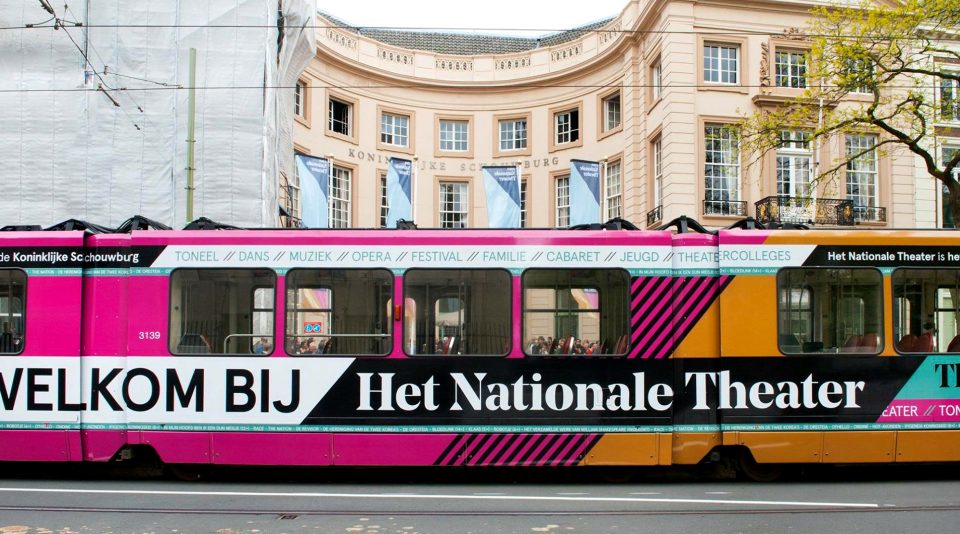 National Theatre Amsterdam Tram