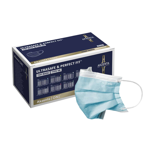 FHS MONDMASKERS BLAUW MET ELASTIEK TYPE IIR CM (50st)