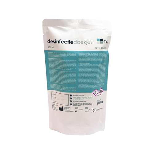 FHS DESINFECTIE ALCOHOLDOEKJES REFILL 13x20cm (100st)