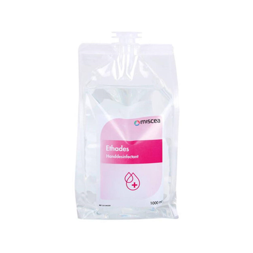 MISCEA ETHADES HANDDESINFECTIE TBV MISCEA KRAAN IN VACUÜMZAK (1000ml)