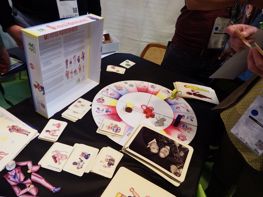 Le jeu Keskesex a été présenté en avant-première au congrès de l'Unapei les 1er et 2 juin à Lille. - Droits réservés Le jeu Keskesex a été présenté en avant-première au congrès de l'Unapei les 1er et 2 juin à Lille.