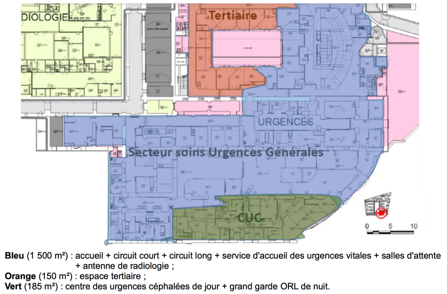 Les urgences de Lariboisière sont les premières en nombre de l'AP-HP avec 85 000 passages par an. - Droits réservés — AP-HP Les urgences de Lariboisière sont les premières en nombre de l'AP-HP avec 85 000 passages par an.