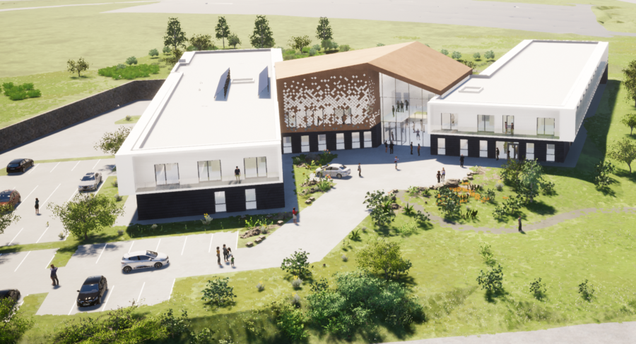 La clinique SSR du pays de Montbéliard sera mise en service fin 2020. - Droits réservés La clinique SSR du pays de Montbéliard sera mise en service fin 2020.