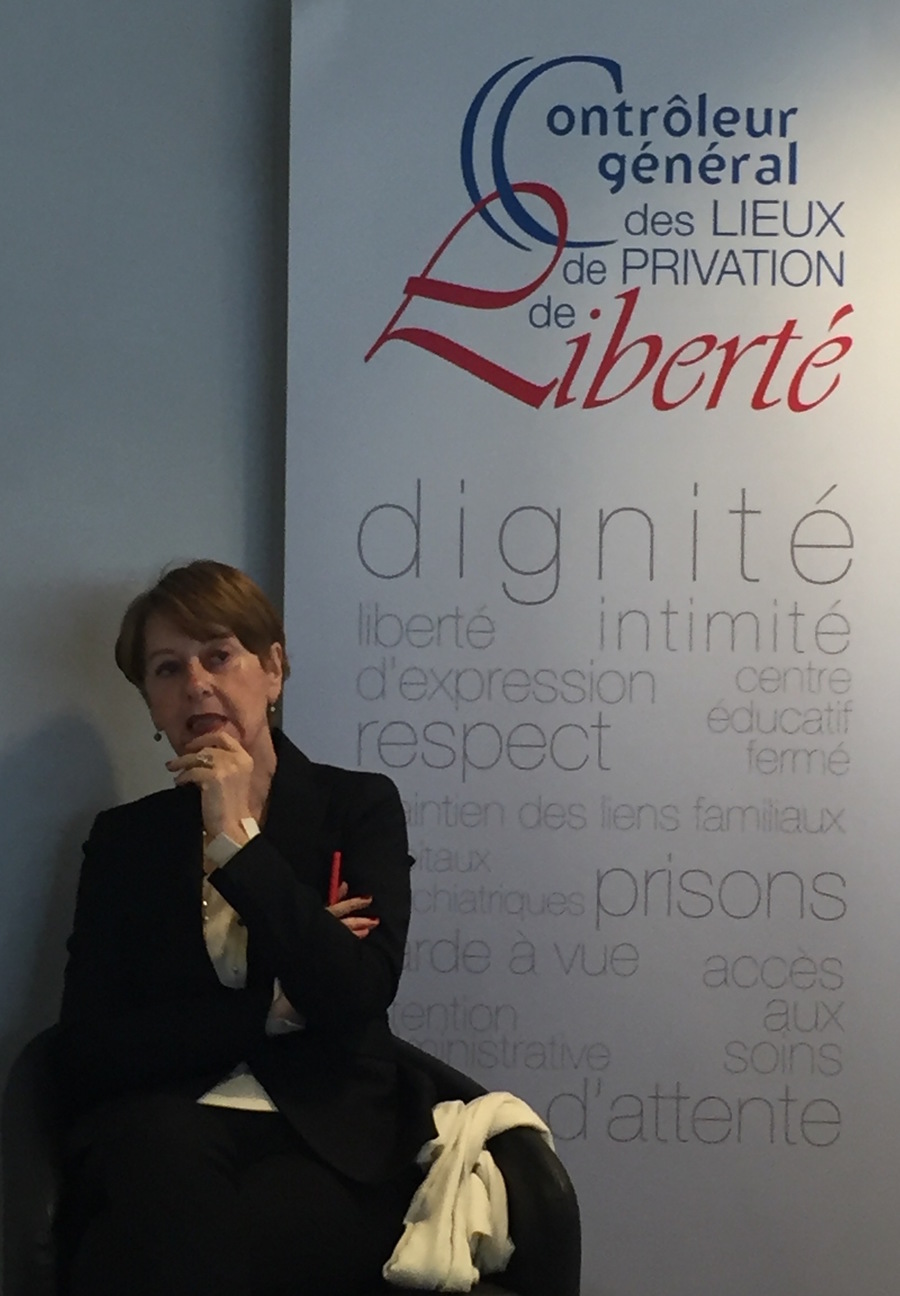 Adeline Hazan présente le rapport annuel sur 2018 du contrôleur général des lieux de privation de liberté. - Droits réservés — Hospimedia Adeline Hazan présente le rapport annuel sur 2018 du contrôleur général des lieux de privation de liberté.