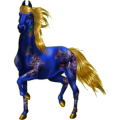 Reitpferd Araber Rappe