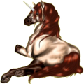 Einhorn-Reitpferd Araber Roan