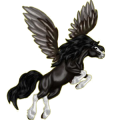Pegasus-Pony Deutsches Reitpony Brauner