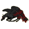 Pegasus-Reitpferd Araber Dunkelfuchs