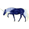 Einhorn-Reitpferd Fuchs