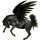 Pegasus-Reitpferd Camargue-Pferd Apfelschimmel