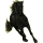 Reitpferd Friese Rappe