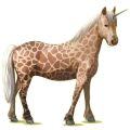 Einhorn-Pony Haflinger Palomino
