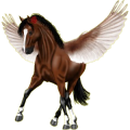 Pegasus-Reitpferd Lusitano Hellgrau