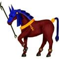 Reitpferd Mustang Brauner