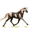 Einhorn-Reitpferd Morgan Fuchs