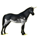 Einhorn-Pony Welsh Cob Fuchs