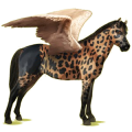 Pegasus-Pony Deutsches Reitpony Hellgrau