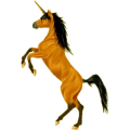Einhorn-Pony Welsh Cob Fuchs