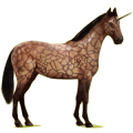 Einhorn-Reitpferd Hannoveraner Rotbrauner