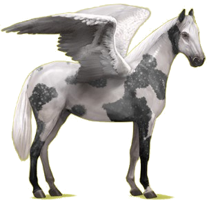 Pegasus-Reitpferd Hannoveraner Dunkelbrauner