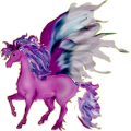 Pegasus-Reitpferd Araber Dunkelfuchs