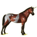 Einhorn-Pony Deutsches Reitpony Roan