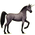 Einhorn-Reitpferd Fuchs