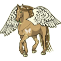 Pegasus-Pony Deutsches Reitpony Mausgrau