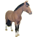 Reitpferd Hannoveraner Rappe