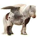 Pegasus-Pony Apfelschimmel