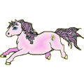 Pegasus-Pony Neufundland Pony Falbe