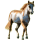Pegasus-Reitpferd Araber Roan