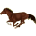 Reitpferd Trakehner Fuchs mit heller Mähne