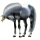 Einhorn-Reitpferd Deutsches Reitpferd Apfelschimmel
