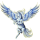 Pegasus-Reitpferd Araber Hellgrau
