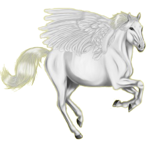 Pegasus-Pony Haflinger Fuchs