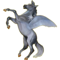 Pegasus-Reitpferd Araber Strawberry Roan