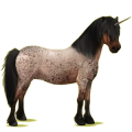 Einhorn-Pony Neufundland Pony Fuchs
